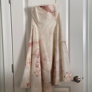 NWT, WHBM strapless dress for spring 🌸